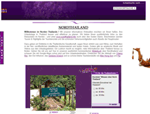 Tablet Screenshot of nordthailand.info